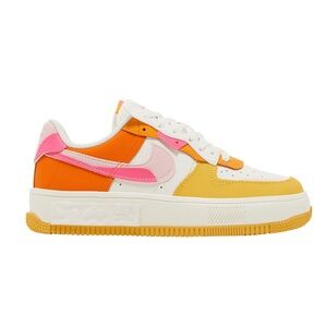 Nike Air Force 1 Fontanka in 'Sunrise' with pink and orange details